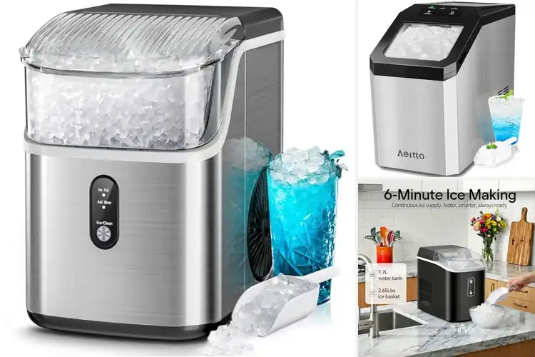 Detailed view of Best Rapid Ice Production Nugget Machines