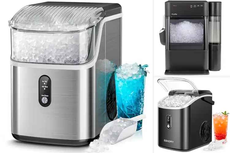 Detailed view of Best Rapid Ice Production Nugget Makers