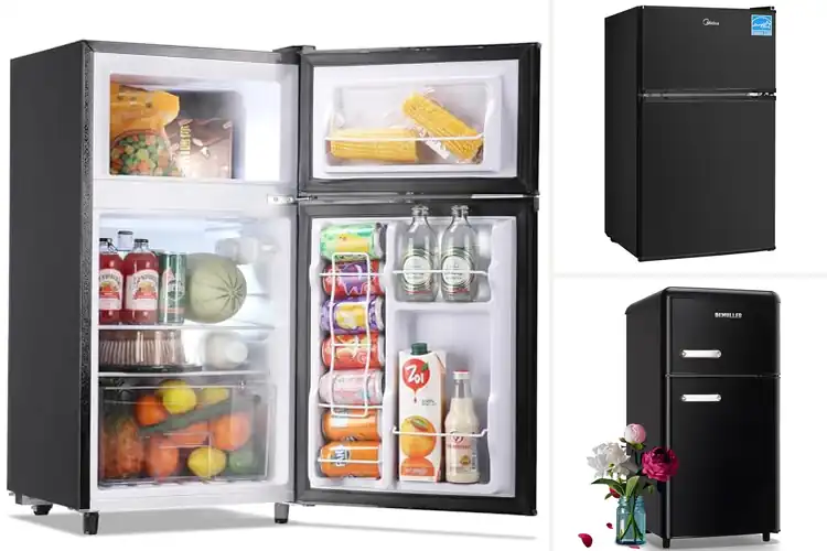 Detailed view of Best Removable Shelves And Crisper Drawer Mini Fridge