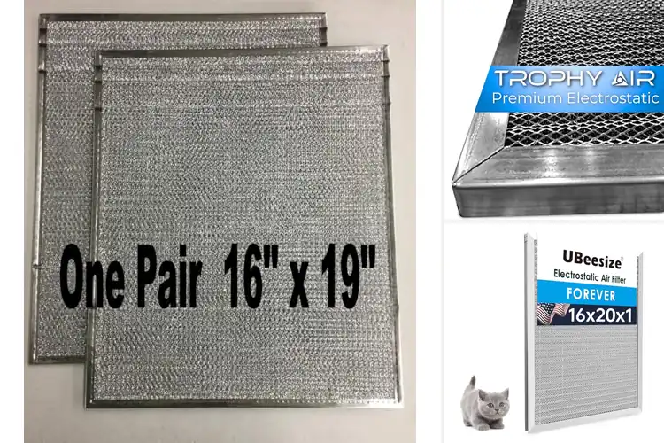 Detailed view of Best Reusable Aluminum Filters
