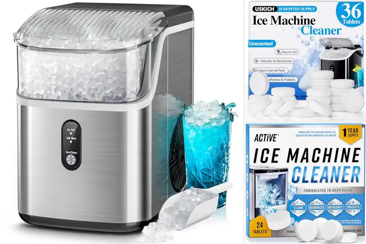 Detailed view of Best Self Cleaning Nugget Ice Makers With Descale