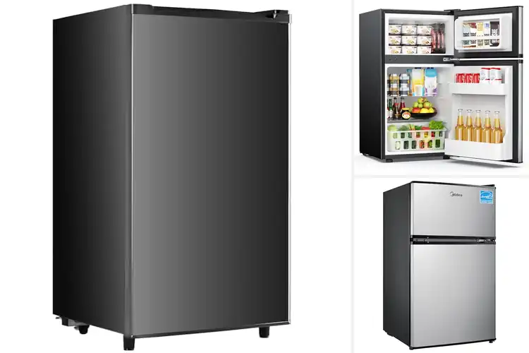 Detailed view of Best Small Fridge With Freezer