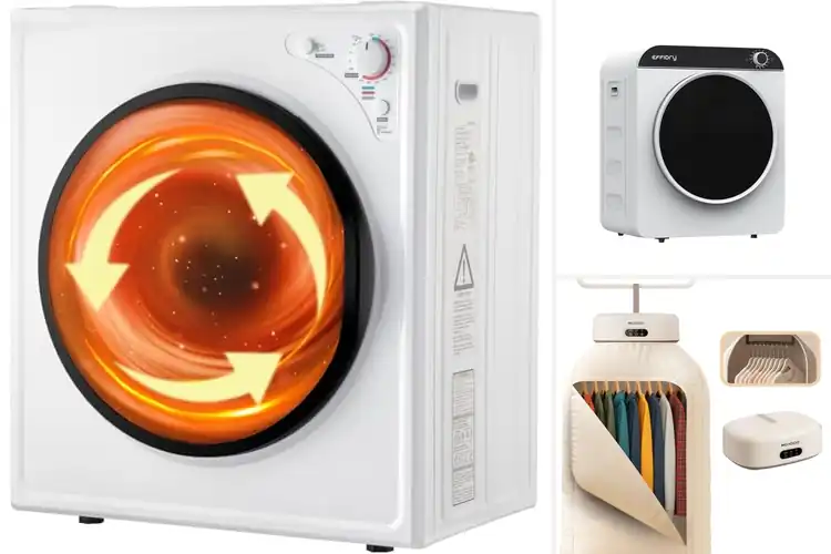 Detailed view of Best SmallCapacity Clothes Dryers 9Clothes