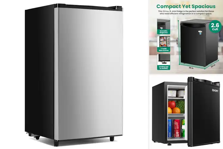Detailed view of Best Space-Saving Mini Fridges