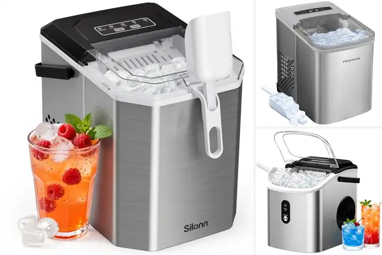 Detailed view of Best Stainless Steel Countertop Ice Makers