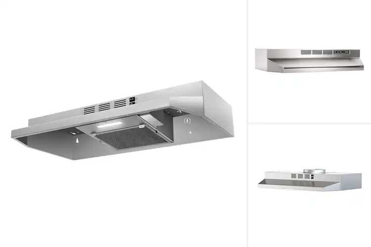 Detailed view of Best Stainless Steel Range Hoods