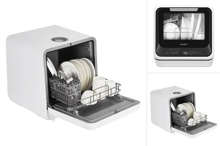 Detailed view of Best Tank And Faucet Mode Portable Dishwasher