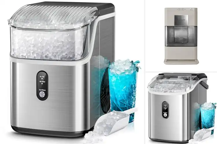 Detailed view of Best Transparent Ice Storage Nugget Makers