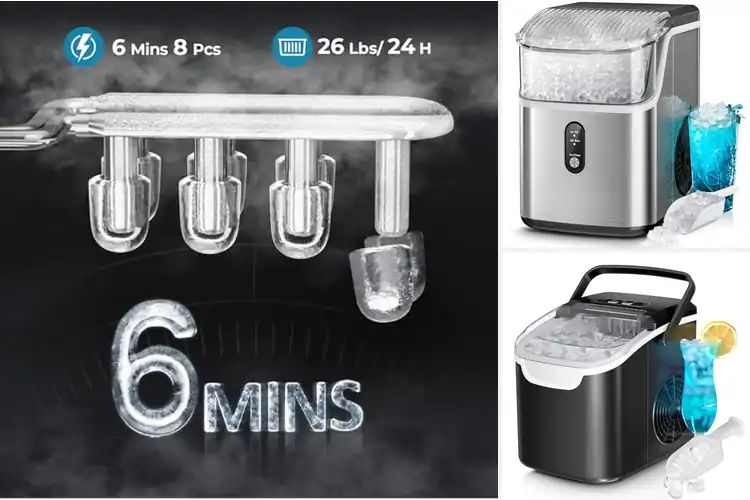 Detailed view of Best Turbo Ice Machines: Quick & Easy Ice for Any Occasion