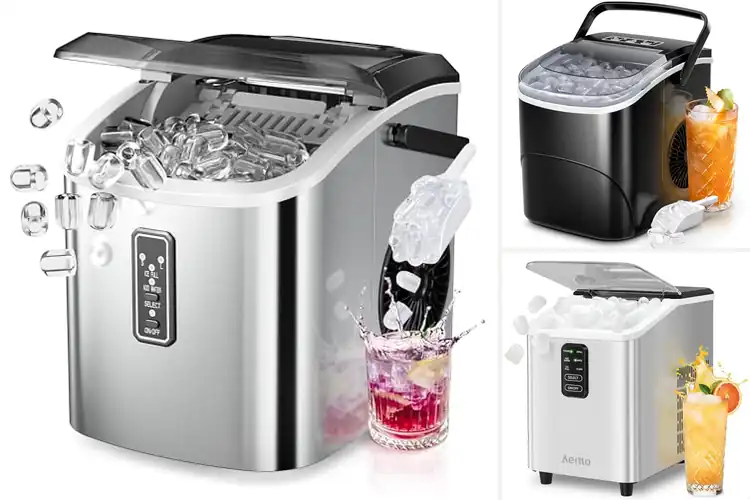 Detailed view of Best Two-Size Ice Makers: Top 10 Compact & Portable Options