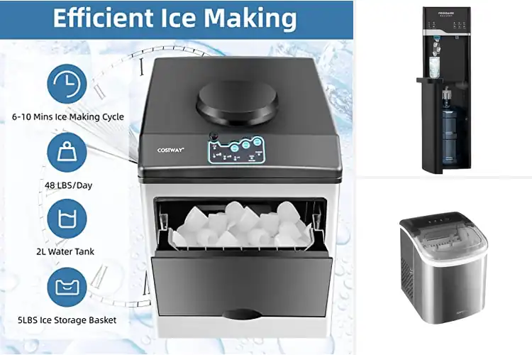 Detailed view of Best Water Recycling Ice Maker